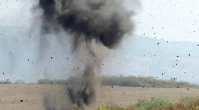 Acces blocat la poligonul din Bârcea Mică în timpul detonărilor din septembrie