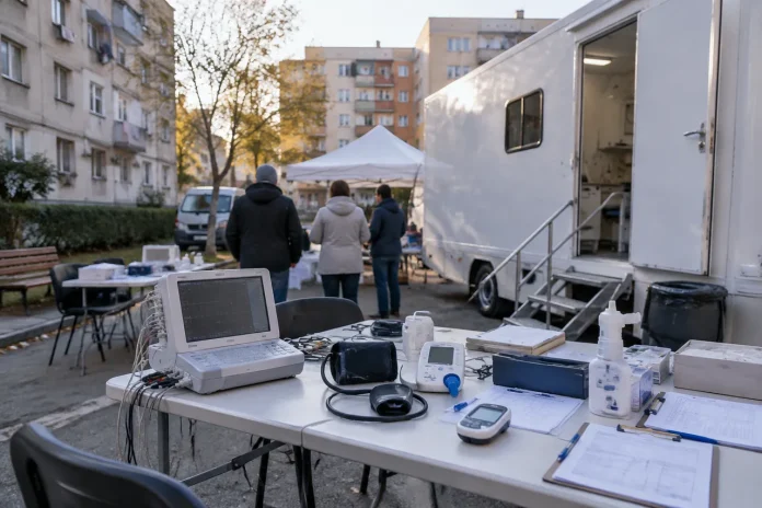 Caravana Inimii a ajuns în cartierul Grigorescu. Evaluări gratuite pentru zeci de deveni