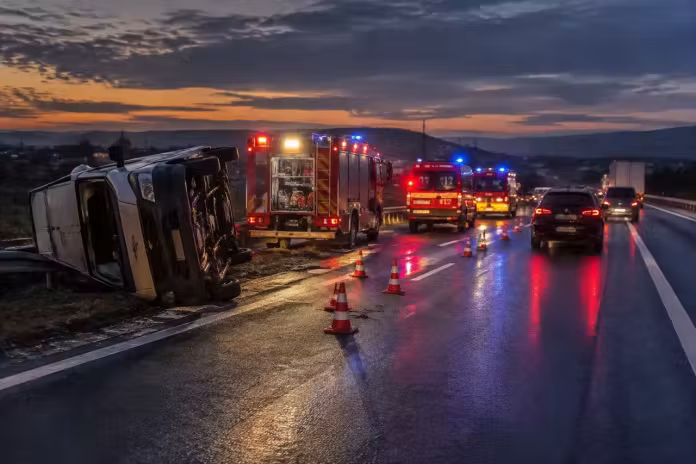 Accident pe A1, între Simeria și Orăștie