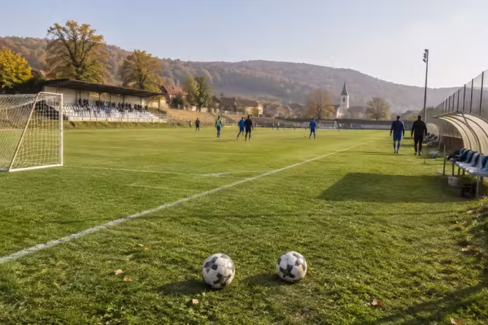 Aurul Brad și Șoimii Sibiu se întâlnesc la Botău într-un meci de old-boys