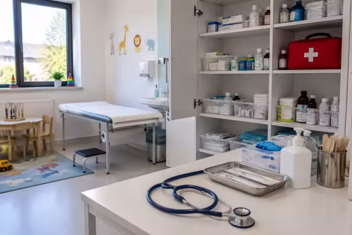 Cabinetul Creșei „Sfânta Ana” din Deva, echipat cu materiale medicale de peste 11.000 de lei
