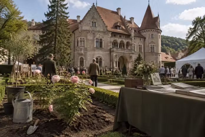 Lucian Rus, la Festivalul Vânătorilor de la Castelul Nopcsa