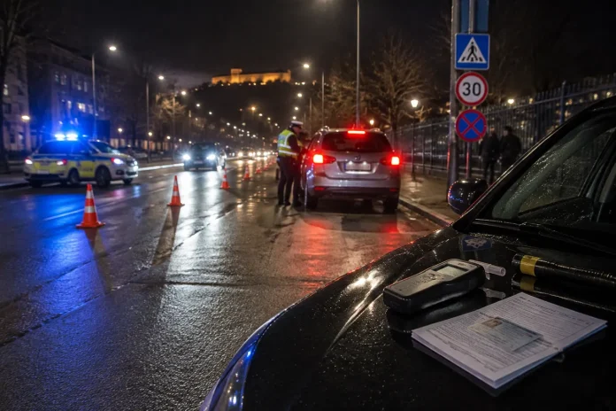 Trei șoferi cercetați după controalele de noapte din Lupeni, Hunedoara și Călan